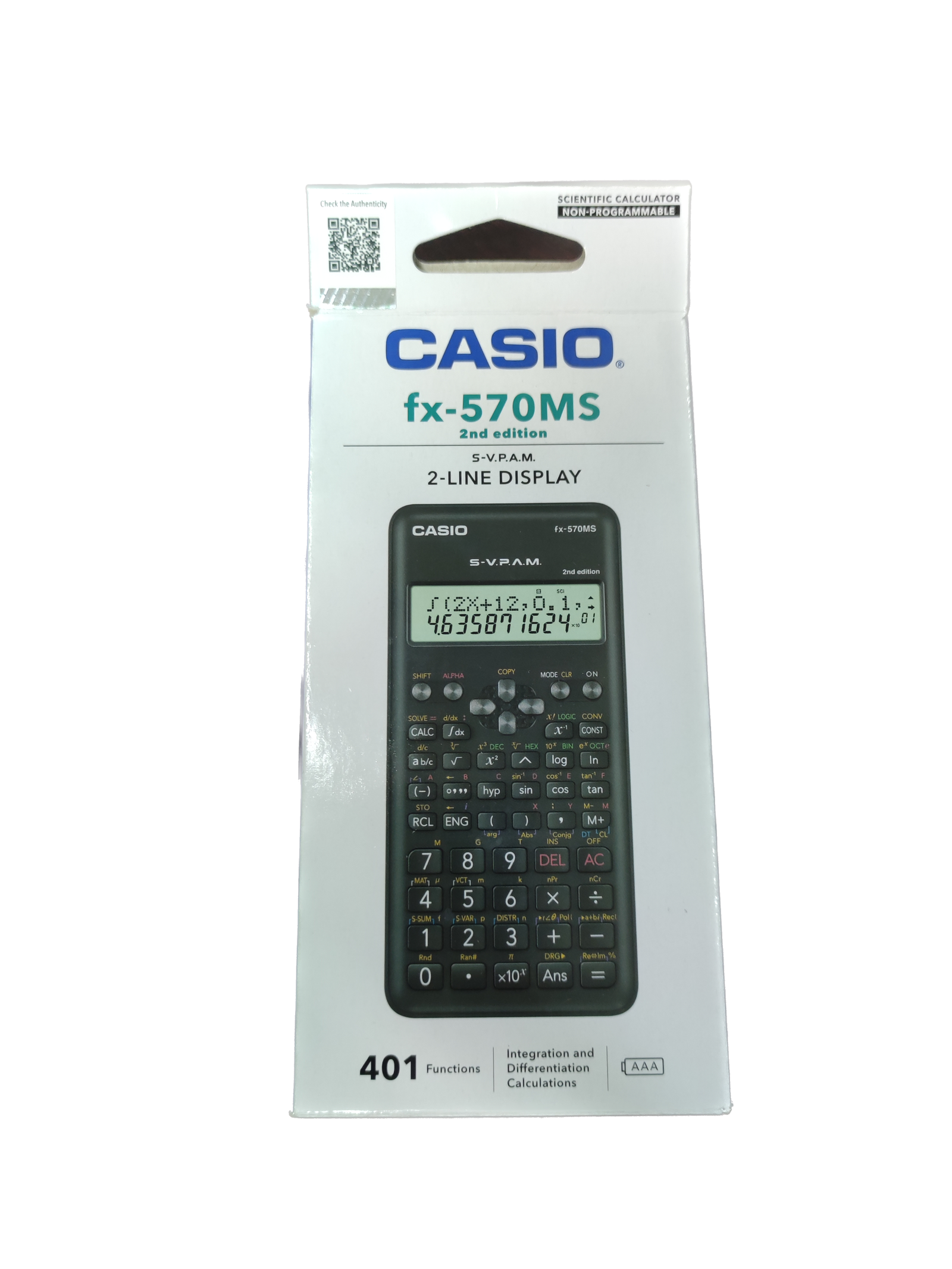 Casio Scientific Calculator FX-570MS