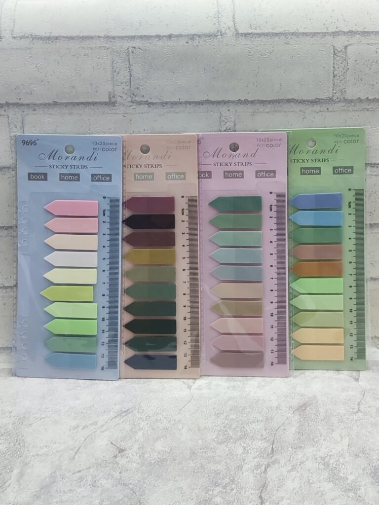 Sticky Index Morandi Colours