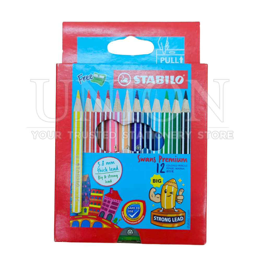 Stabilo Swans Premium 12S Colour Pencil