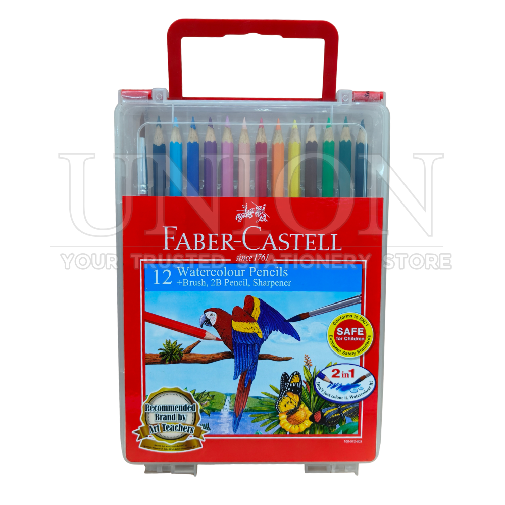 Faber Castell 12L Watercolour Pencil Flex Case