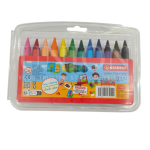 Stabilo 2812JPL Wax Crayon 12