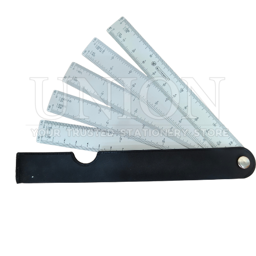 HUA JIE Butterfly Fan Scale Ruler