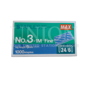 Max No.3-1M Staples