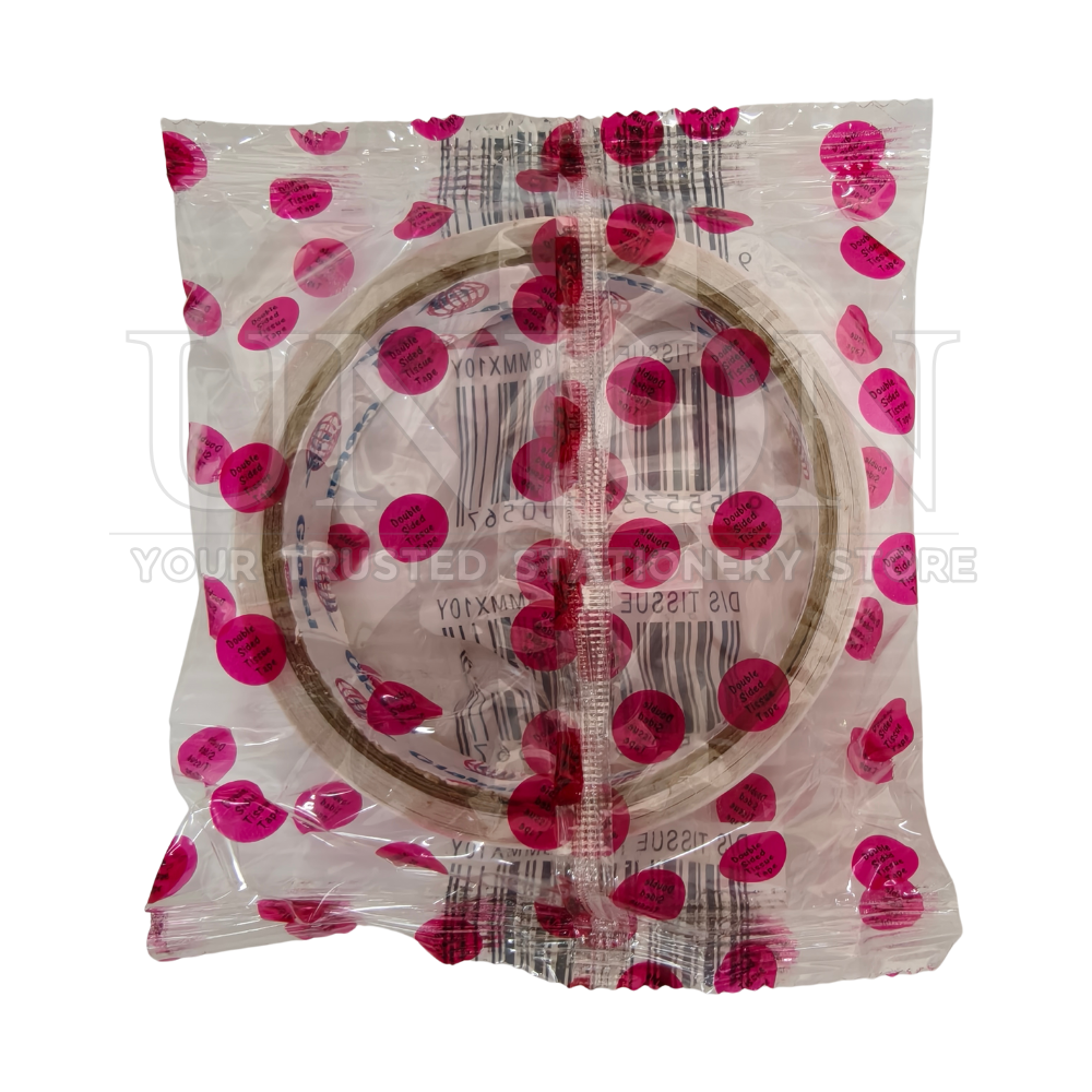 Global Double Sided T.Tape 18mm X 10Y