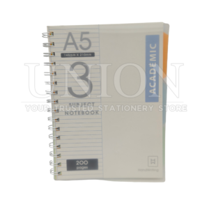 Flagship Notebook A5 3 Subject