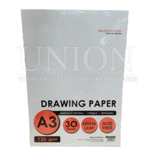 Masterprint 135gsm A3 Drawing Paper