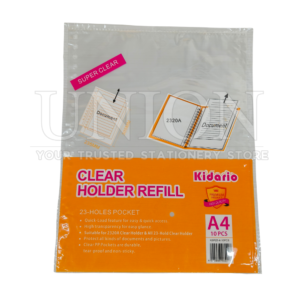 Kidario Refill Pocket A4 23 Holes 10s