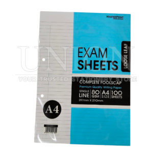 Masterprint ES1008-3 A4 Exam Sheets 80gsm