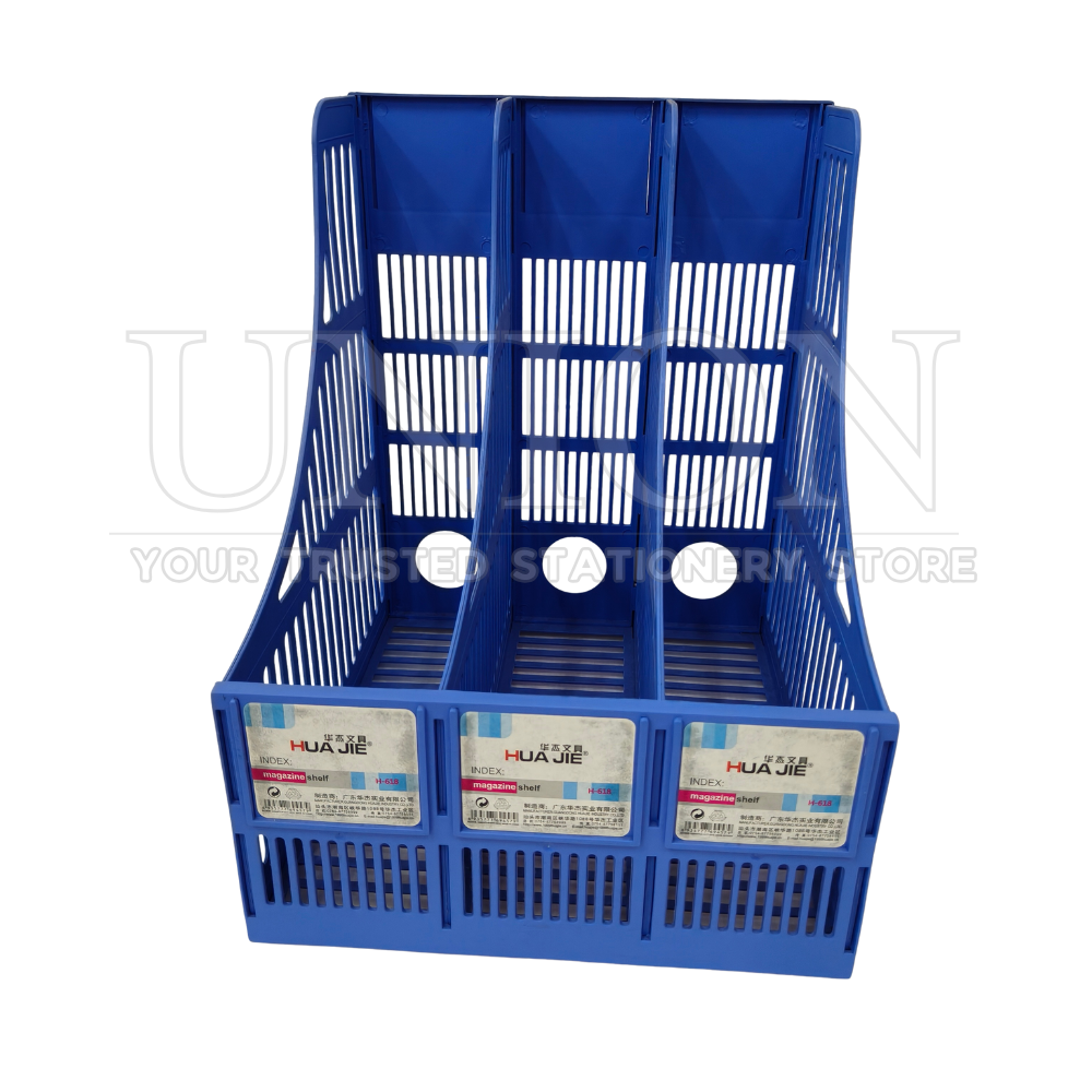 Hua Jie H618 Magazine Rack 3 Section