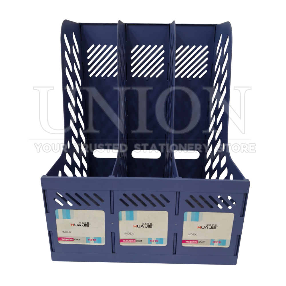Hua Jie H318 Magazine Rack 3 Section