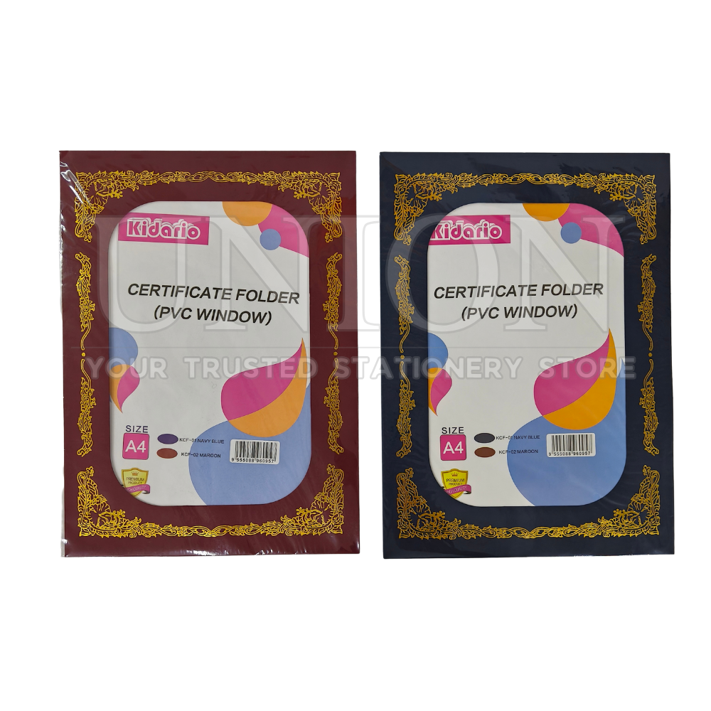 Kidario Certificate Folder PVC