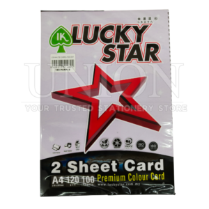 IK 120GSM 2 Sheet Card Light Colour