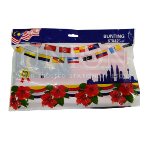 Flag- Banting Malaysia+States 6"×12" L