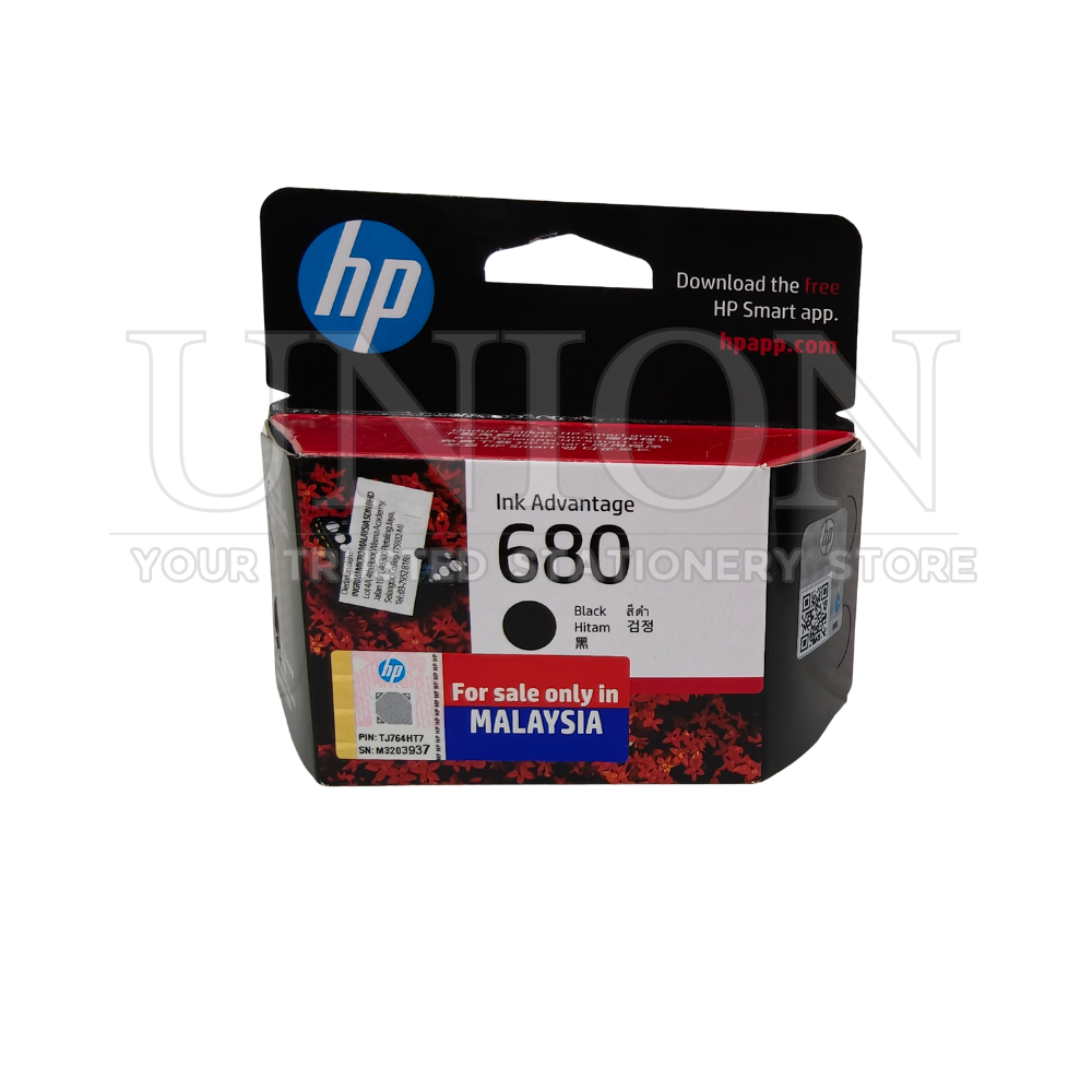 HP 680 Ink Cartridge Black