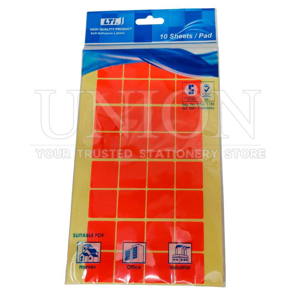 Self-adhesive Labels 25×25mm