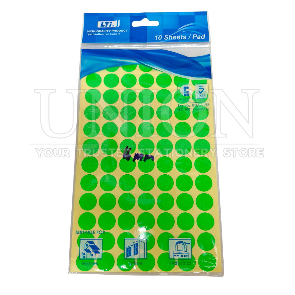 Self-adhesive Labels Diameter 16mm