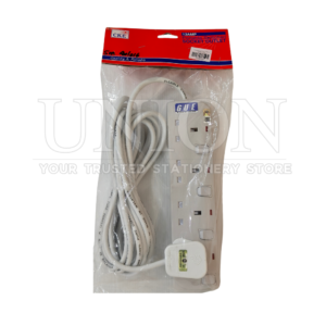 5M Extension Socket 4 Gang 40/016