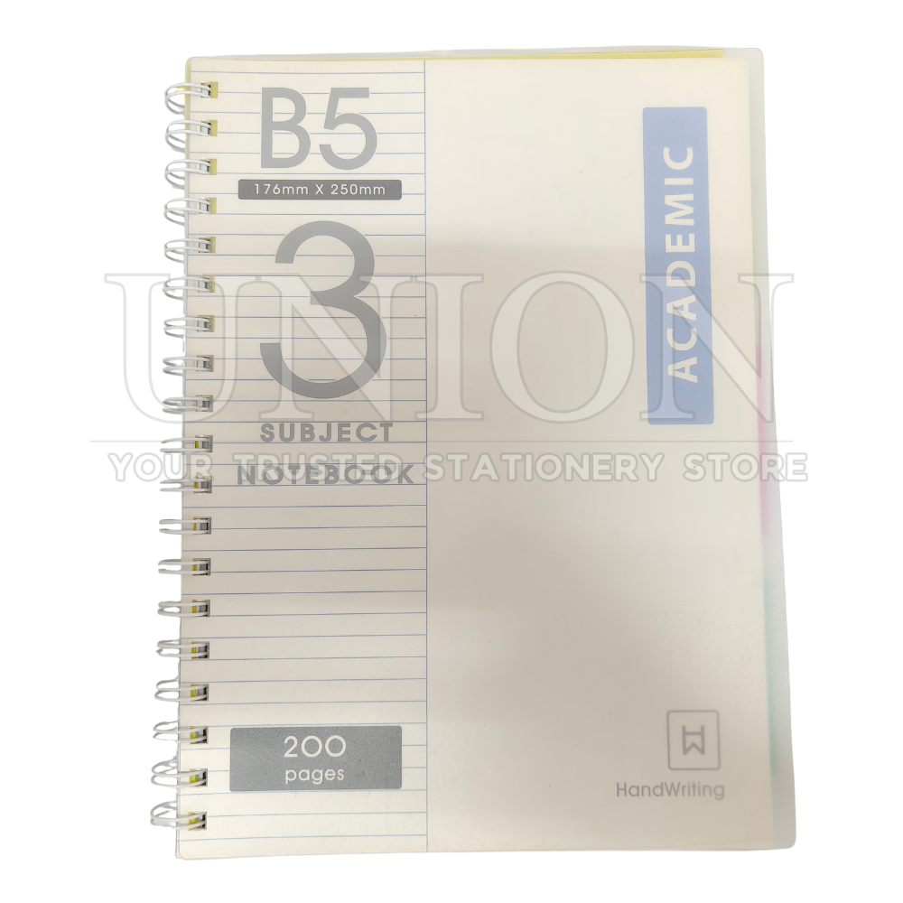 Flagship Notebook B5 3 Subject
