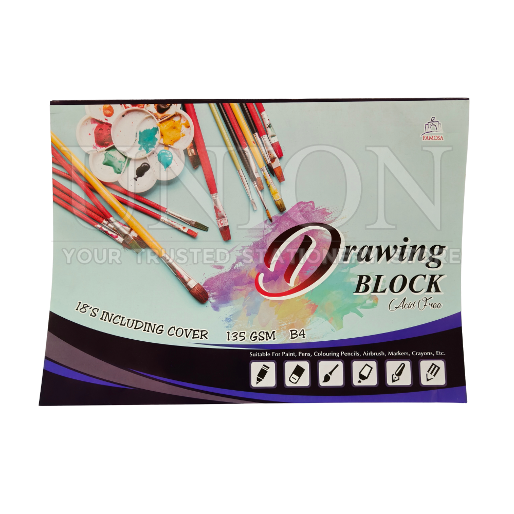 Drawing Block B4 135HSM 18S