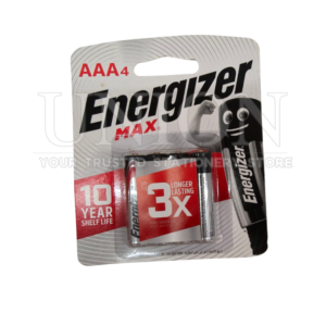Energizer AAA Alkaline Battery 4S
