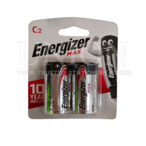 Energizer C Alkaline Battery 2s